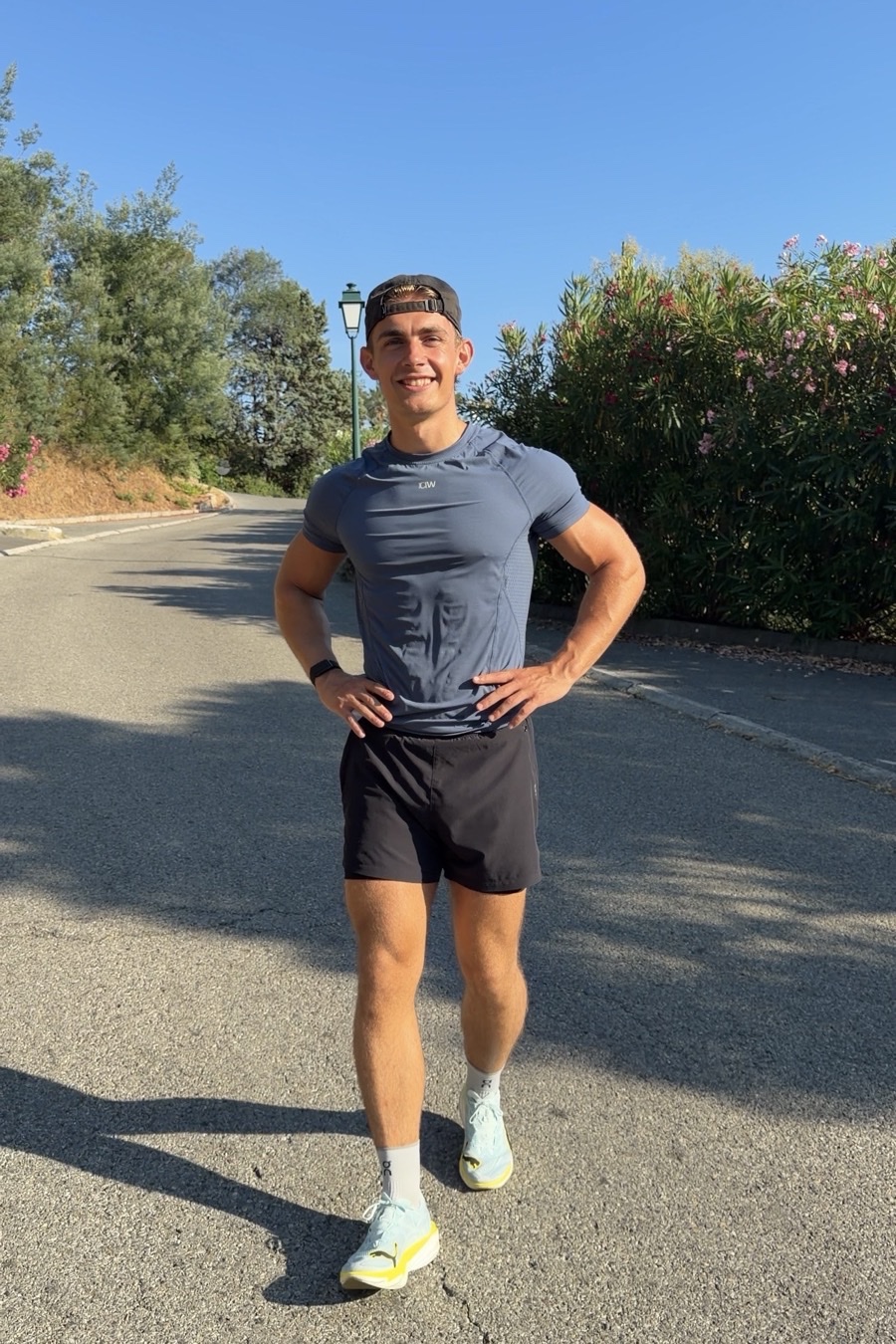 Vetle Nossen, coach — ute på trening